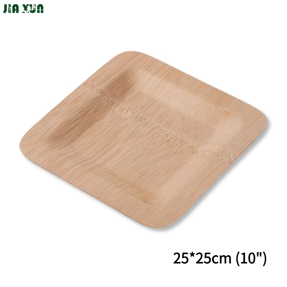 10 Inch Bamboo Plates