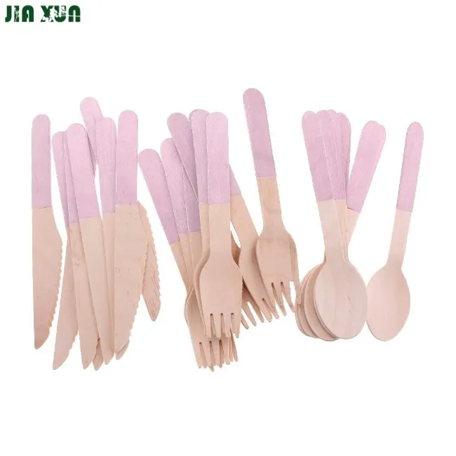 Wooden Knives Forks And Spoons